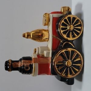 1971 Ezra Brooks Locomotive Train EMPTY Whiskey Decanter Bottle